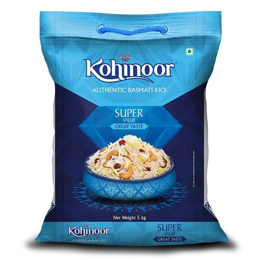 Kohinoor Super Value Basmati Rice, 5 Kg