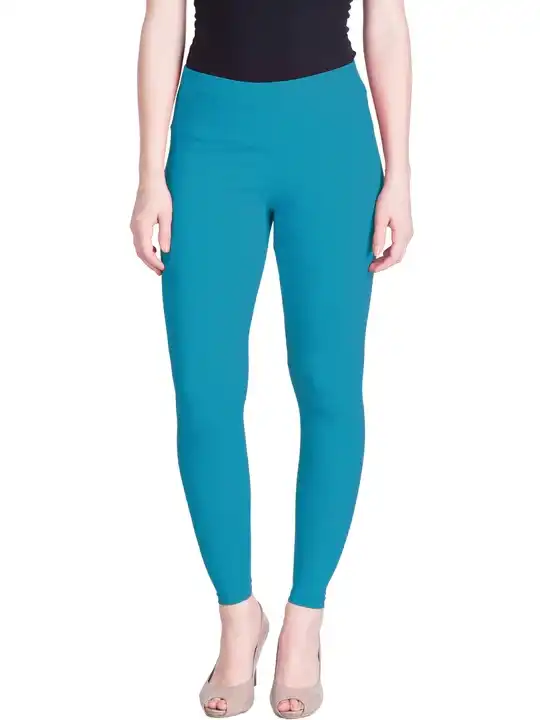 Lux Lyra Women's Blue Ankle Length Leggings