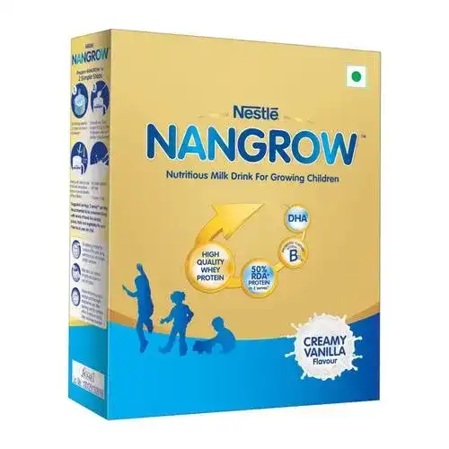 Nestlé NANGROW Nutritious Milk Drink for Growing Children, Creamy Vanilla, 400g