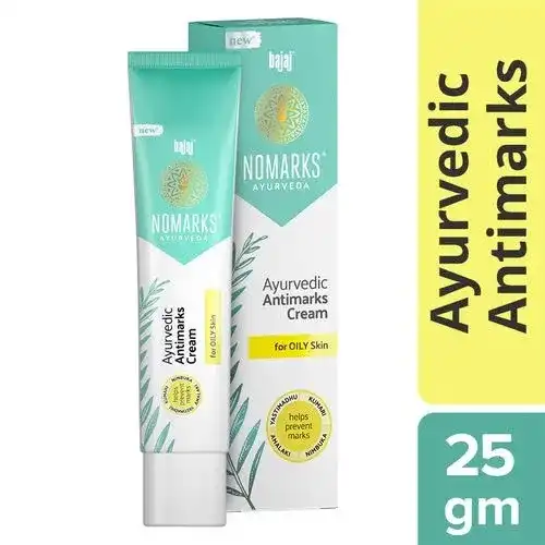 Bajaj Nomarks  Ayurvedic Antimarks Cream For Oily Skin 25 g