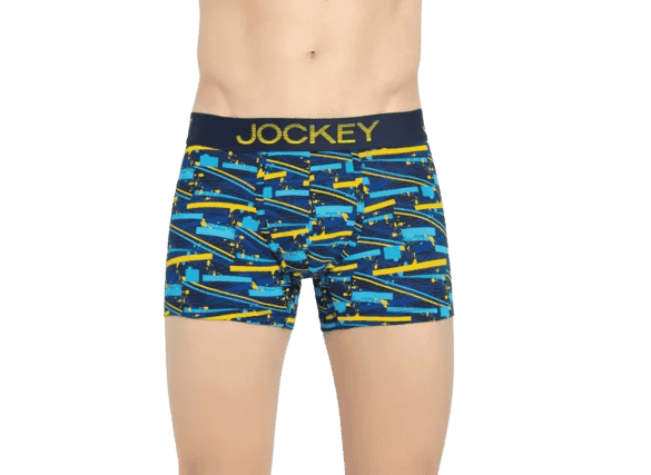 Jockey Trunks with Double layer Contoured Pouch - Assorted Prints, Style #FP23