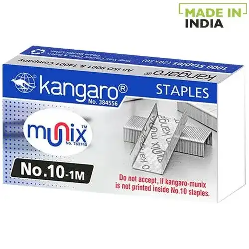 Kangaro Staples Pins No. 10-1M 10 Boxes