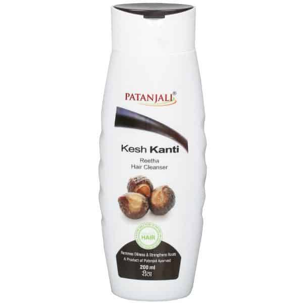 Patanjali Kesh Kanti Hair Cleanser Reetha Shampoo, 200 ml