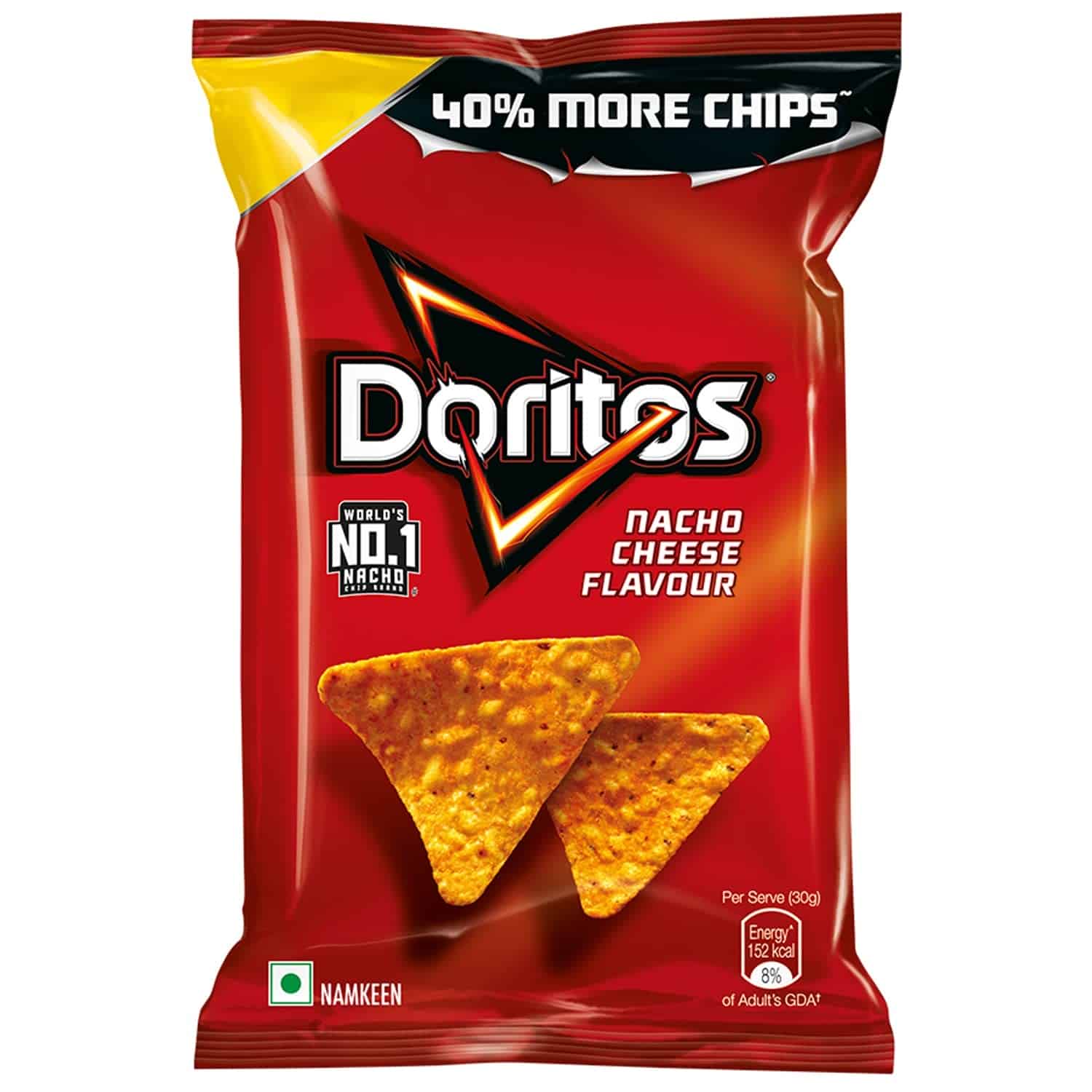 Doritos Nacho Chips - Nacho Cheese Flavour