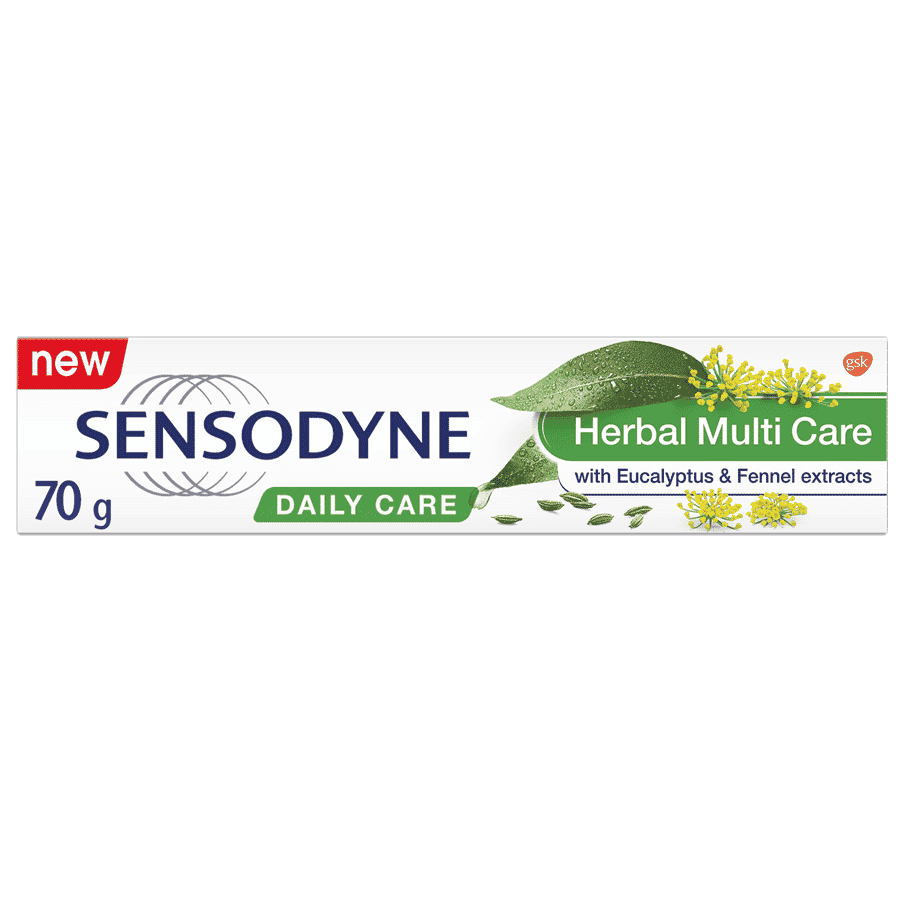 Sensodyne Herbal Multi Care Sensitive Toothpaste, 70g