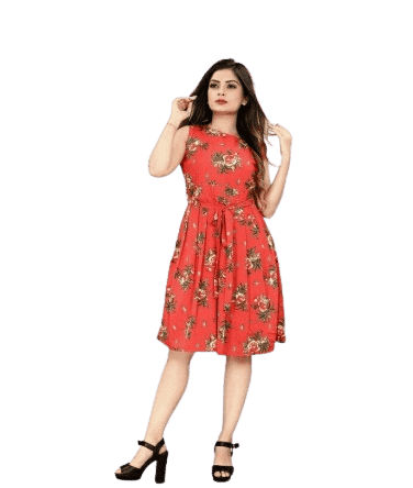 Attractive Women Crepe Dresses