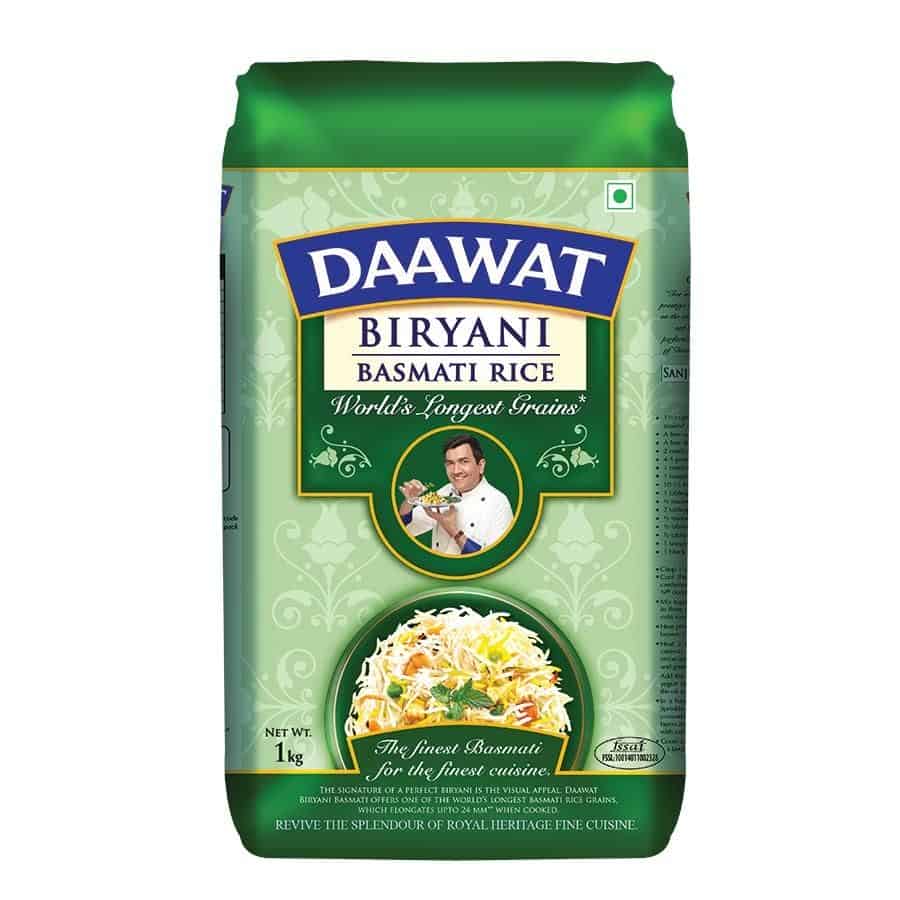 Daawat Biryani Basmati Rice, 1 Kg