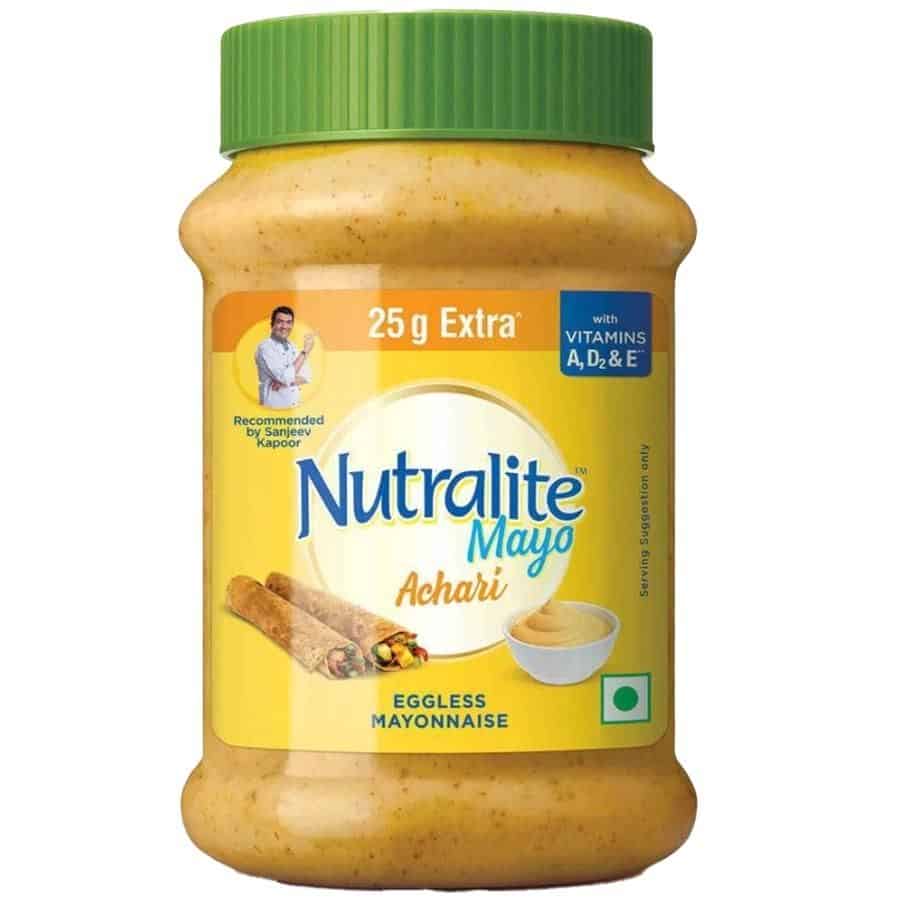 Nutralite Achari Mayo Eggless Mayonnaise, 300g