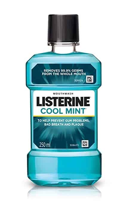 Listerine Cool Mint Mouthwash Liquid, 250ml
