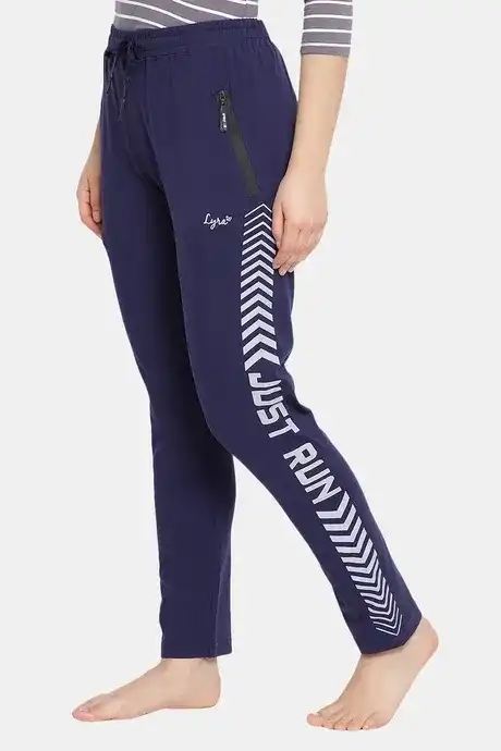 Lyra Mid Rise Track Pant LT-312 Vintage Denim