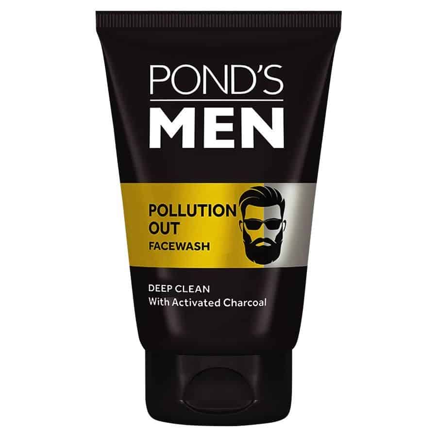 Pond's Men Pollution Out Activated Charcoal Deep Clean Face Wash