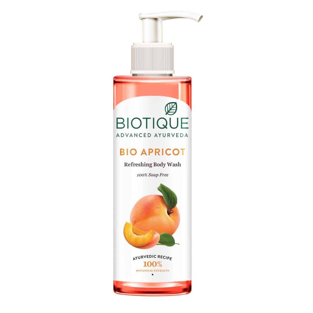 Biotique Bio Apricot Refreshing Body Wash, 200ml