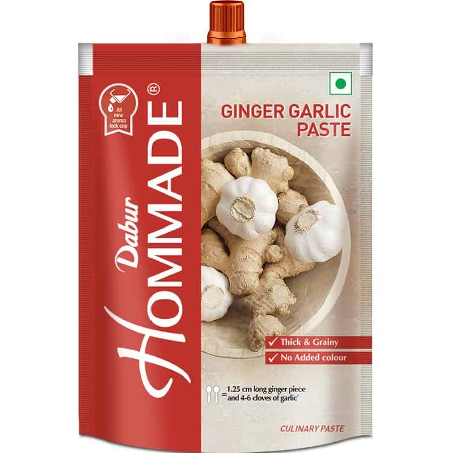 Dabur Hommade Ginger Garlic Paste, 200g