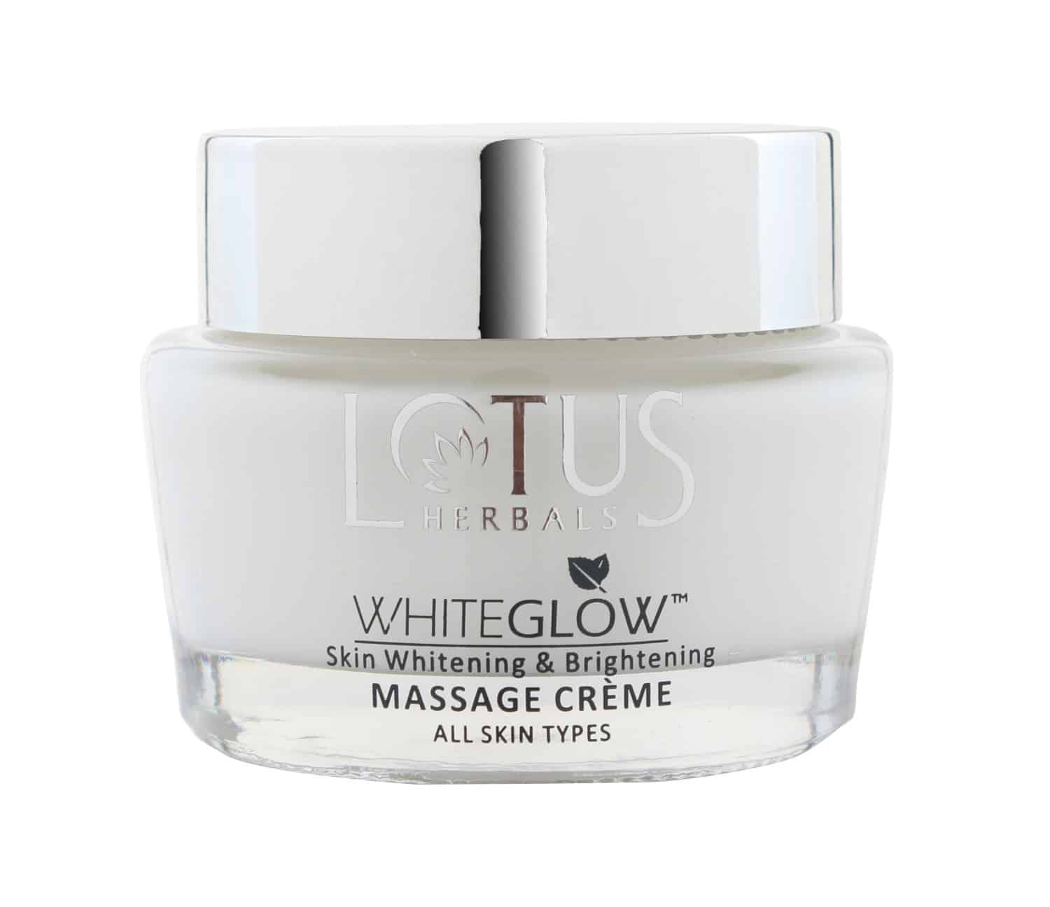 Lotus Herbals Whiteglow Massage Cream, 60g