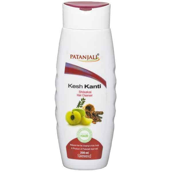 Patanjali Kesh Kanti Hair Cleanser Shikakai Shampoo, 200 ml