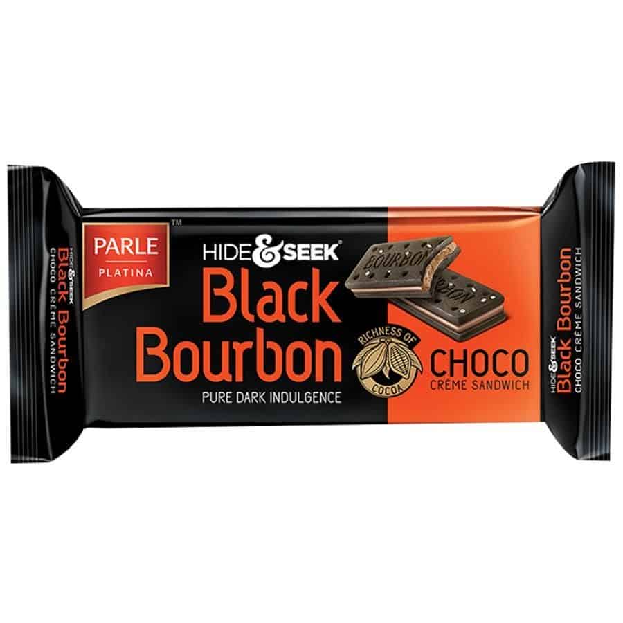 Parle Hide & Seek Black Bourbon Choco, 120g