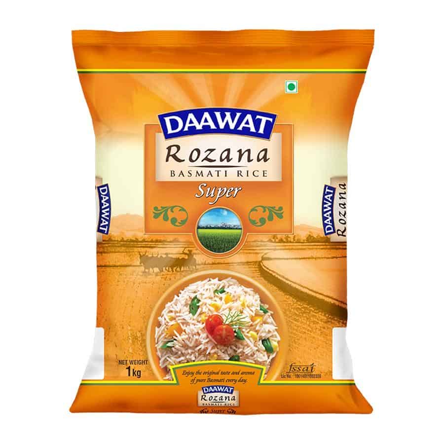 Daawat Rozana Super Basmati Rice, 1 Kg